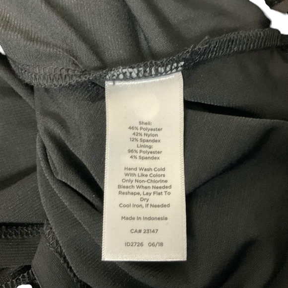 Talbots Black Scoop Neck Long Sleeve Bell Sleeve Blouse - Picture 6 of 8